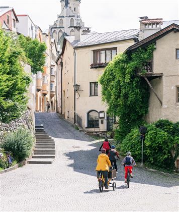 Kulinarische Radtour. Durch die Region