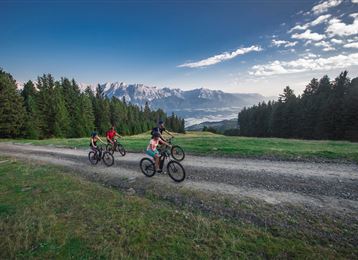 Mountainbiketour de Tulfes au Rinner Alm