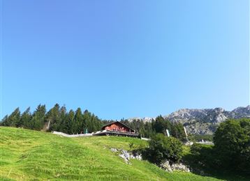 Vom Schlosshof auf die Thaurer Alm